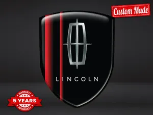 Lincoln Autocollants Arrière Auto Style Course Personnalisé